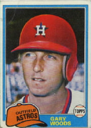 1981 Topps Baseball Cards      172     Gary Woods